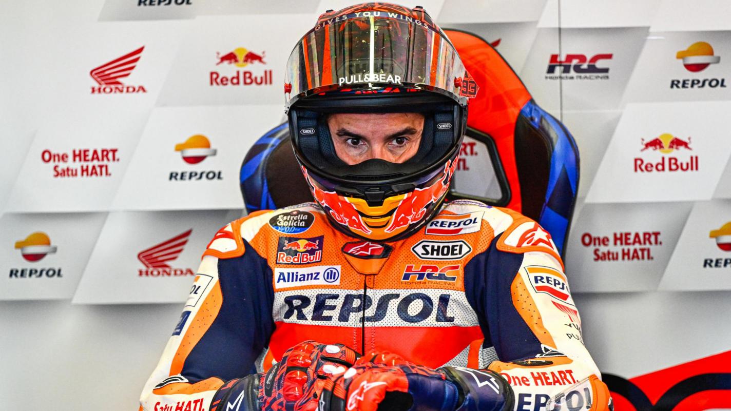 MotoGP Aragon Marc Marquez veut rassurer : « l’objectif ce week-end n’est pas de se battre mais de construire et de bien préparer l’avenir »