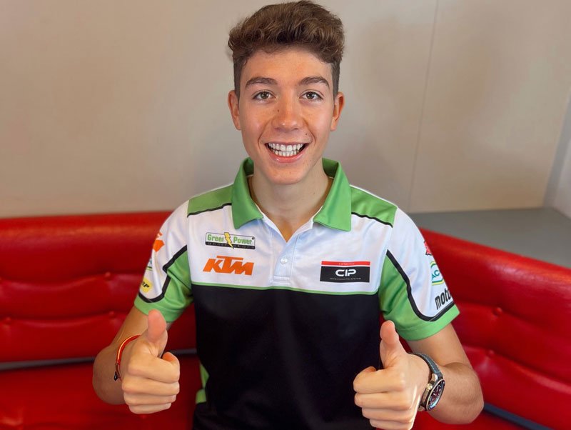 Moto3 : David Salvador rejoint l’équipe CIP – Green Power pour la saison 2023