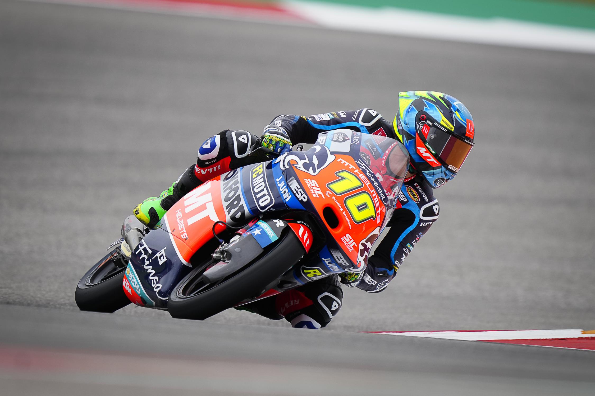 Moto3 Austin P3 : Diogo Moreira confirme