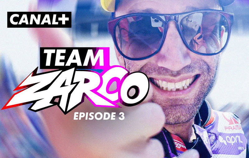 MotoGP « Team Zarco » Episode 3 : Johann Zarco suivi par Canal+ au Mans (Vidéo 27 minutes) !