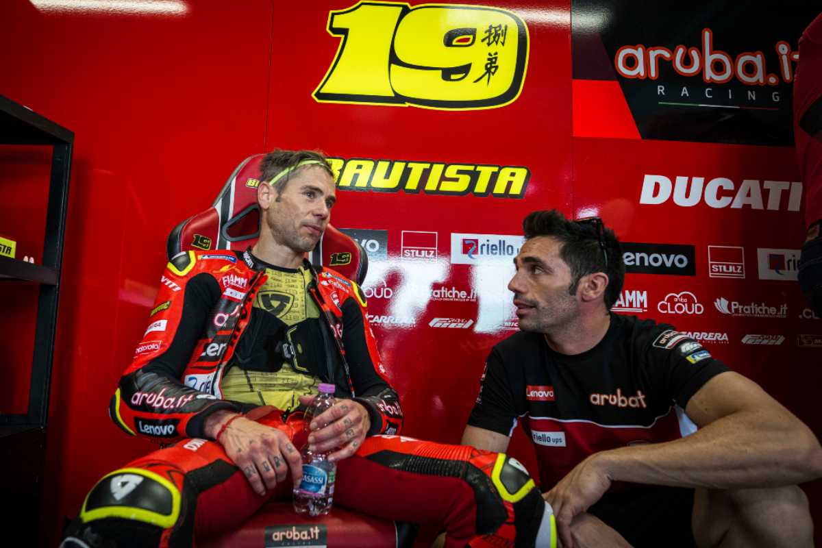 Alvaro Bautista Michele Pirro Paddock GP