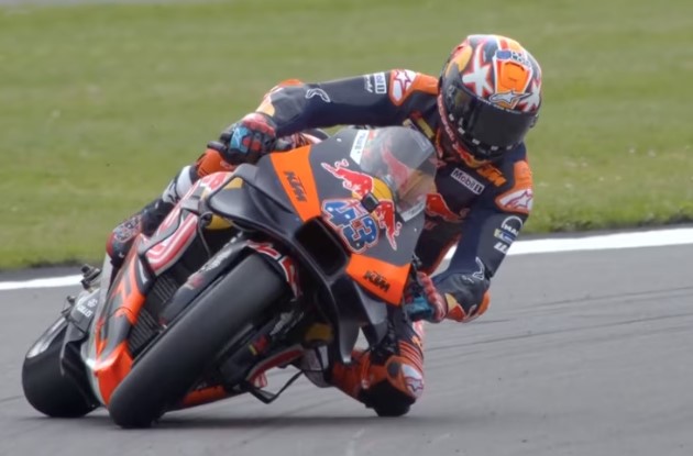 MotoGP Silverstone J1, Jack Miller (KTM/8) : « la glissade n’était pas si belle mais revoir ça après cinq semaines, c’était bien »