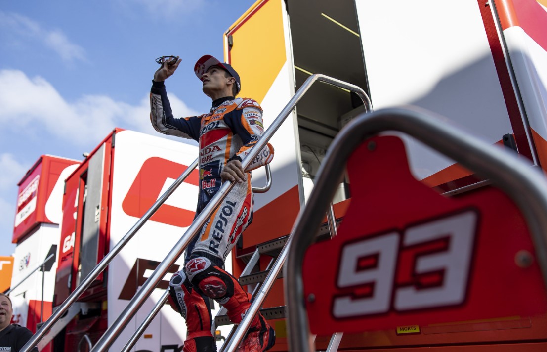 MotoGP Autriche J2, Marc Marquez (Honda/Q18 S10) : « ça ne change pas grand-chose pour moi de finir dixième ou quinzième »