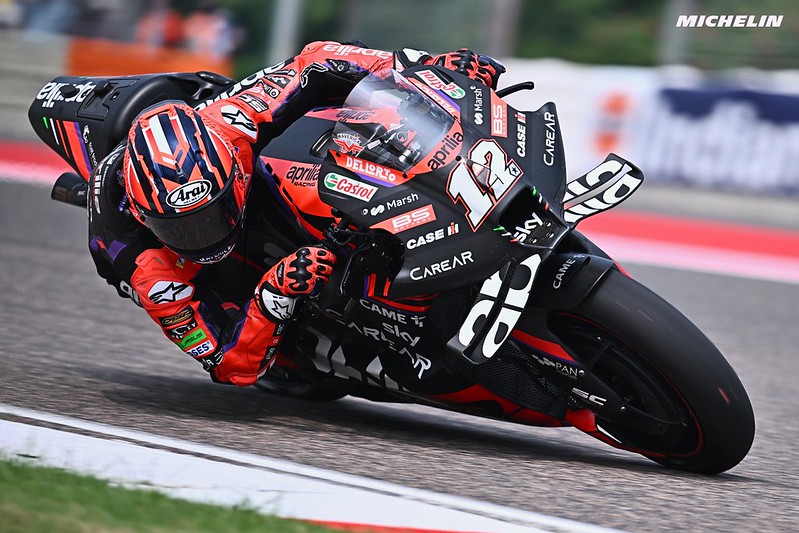 MotoGP Inde J2, Maverick Viñales (Aprilia Q9/S8) met en garde Aprilia : « Un pas en avant est nécessaire »