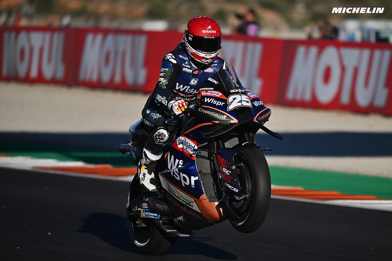 MotoGP Valence J3, Raúl Fernández (Aprilia/5) a excellé : « C’est génial de finir la saison comme ça ! »