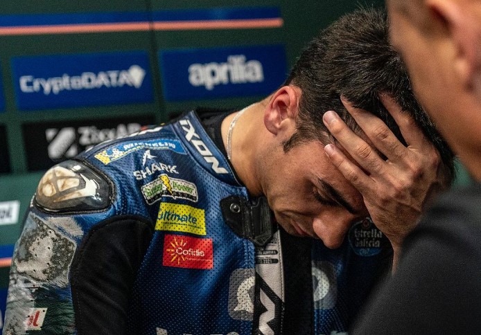 MotoGP, Enea Bastianini est inquiet pour Miguel Oliveira : « si vous vous cassez l’omoplate, la récupération est très lente »