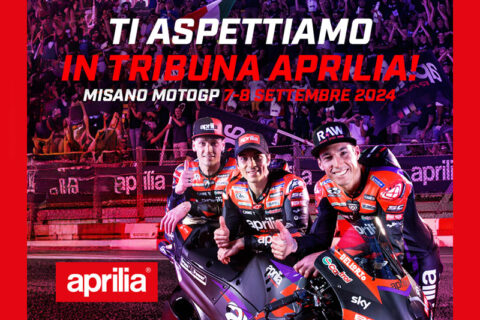 Soyez aux premières loges dans la tribune Aprilia lors de la manche MotoGP à Misano