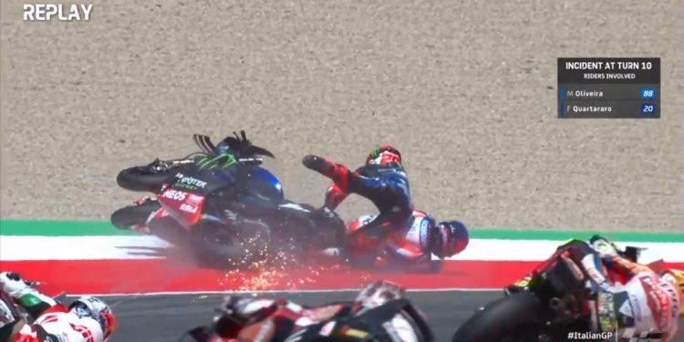 MotoGP, Italie J2, Fabio Quartararo (Yamaha/Q15-SAb) VIDEO : « les commissaires ? On dirait qu’on parle à quelqu’un qui n’a jamais couru, donc c’est triste »