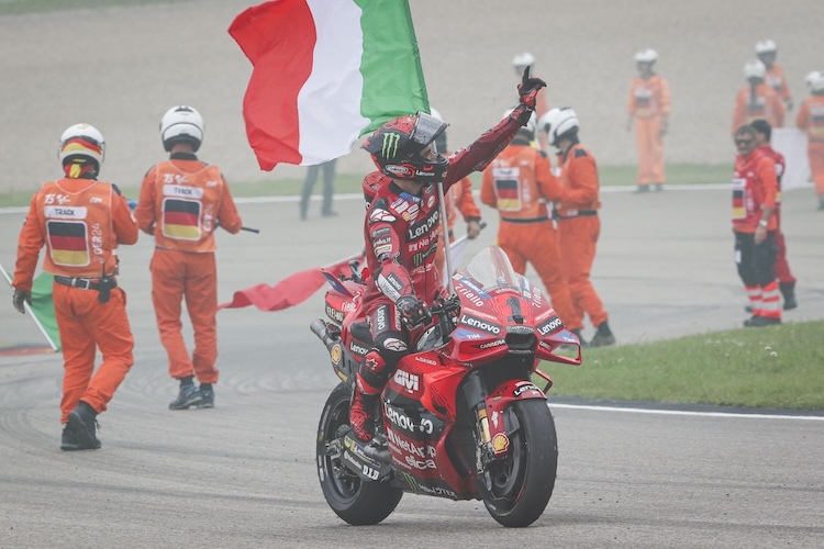 MotoGP, Pecco Bagnaia : « nous sommes huit pilotes sur Ducati, donc on voit clairement où quelqu’un fait un meilleur travail »