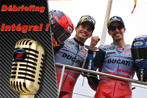 MotoGP Allemagne J3, Débriefing Alex Marquez (Ducati/3) : "Jusqu'à hier c'était un 6, aujourd'hui un 6 1/2 ", etc. (Intégralité)