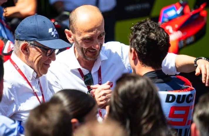 MotoGP, Claudio Domenicali, PDG de Ducati : « nous aurions également aimé avoir Nicolo Bulega sur le podium lors du moment de célébration »