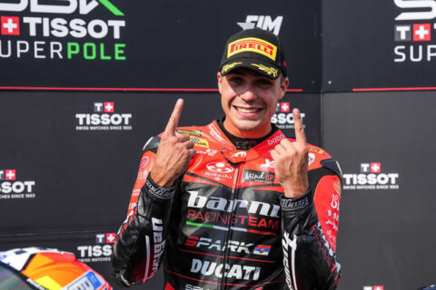 WSBK Supersport Most J1 : Bridé, Yari Montella prend quand même la pole et sa revanche !