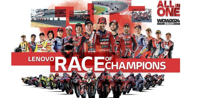 MotoGP : ce samedi aura lieu une Course des Champions Ducati aussi attendue que redoutée