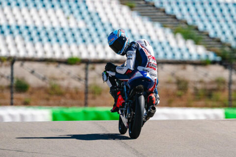 JuniorGP Interview Mattéo Roman (Équipe de France Vitesse) : "Mon pilote favori est Pedro Acosta, car il a gagné sa première course en partant des stands au Qatar en Moto3"