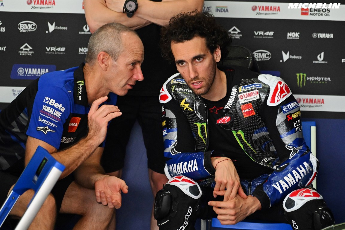 MotoGP, Autriche J1, Alex Rins (Yamaha /17) : « ce n’est pas facile de remonter sur la moto sans être à 100%, de s’inquiéter de savoir si la douleur sera présente ou non »