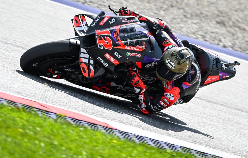 MotoGP, Autriche J2, Maverick Viñales (Aprilia/Q6-S11) est excédé : « il n’y a aucune chance avec notre moto »