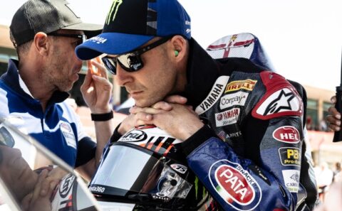 WSBK, encore loin avec sa Yamaha, voyant son ancienne Kawasaki devant, Jonathan Rea serre les dents : "les fans me donnent vraiment de la force dans les moments difficiles"