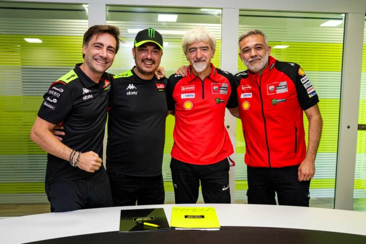 MotoGP : le VR46 Racing Team entre dans une nouvelle ère avec Ducati et Tardozzi y annonce Morbidelli !