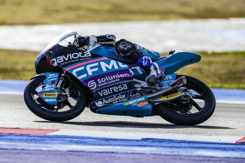 Moto3 Misano P2 : David Alonso sévit encore, avec un nouveau record