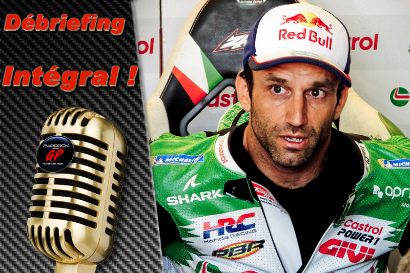 MotoGP Misano J1 Débriefing Johann Zarco (Honda/15) : « Le cœur tape à plus de 185 et tu ne peux pas le faire 6 fois dans la journée »