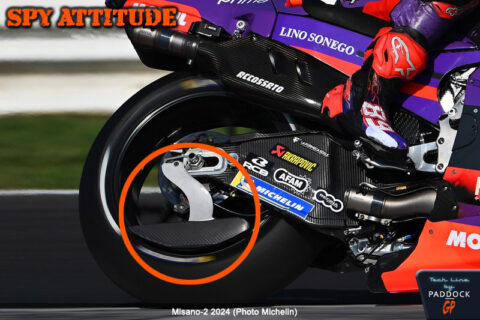 "Spy Attitude" MotoGP Technique: Seen at Misano at Ducati...