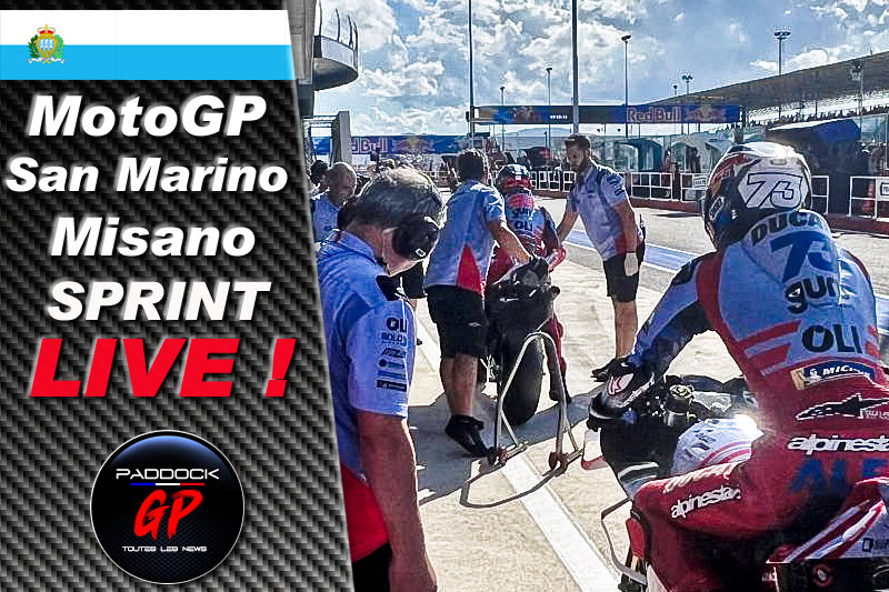 MotoGP, Misano Sprint LIVE : Victoire de Jorge Martin devant Bagnaia et Morbidelli