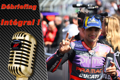 MotoGP Australie J3, Débriefing Jorge Martin (Ducati/2) : "je me suis dit « wow, il est agressif ! »", etc. (intégralité)