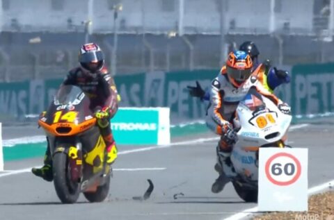 MotoGP Thaïlande J1 : les sanctions tombent en Moto2, y compris pour Arbolino