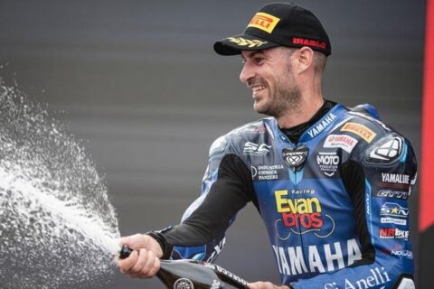 WSBK Supersport : Merci Valentin ! Debise termine la saison avec une magnifique 2ème place dans la Course 2 à Jerez