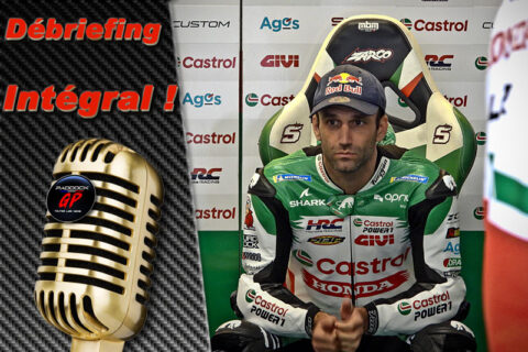 MotoGP Barcelone J2 Débriefing Johann Zarco (Honda/Q12-S11) : "j'ai beaucoup plus de vitesses qu'au mois de mai, mais ouais, il y a encore des limites de la moto"