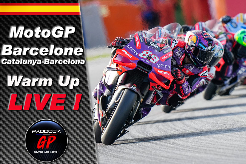 MotoGP, Barcelone, Warm-Up LIVE : Raul Fernandez chauffe la piste avant le grand finish de l’après-midi