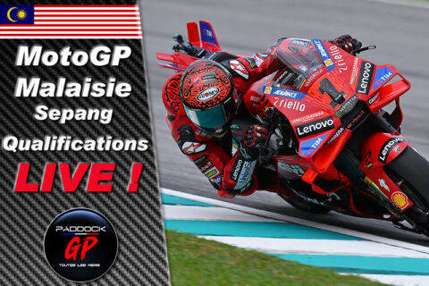 MotoGP Malaisie Qualifications LIVE : Francesco Bagnaia frappe un énorme coup à Sepang !