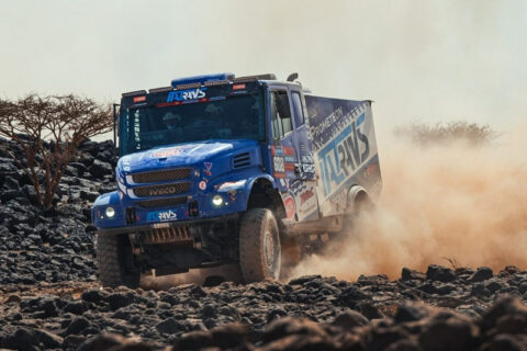 People : Danilo Petrucci assure ses arrières au rallye Dakar...