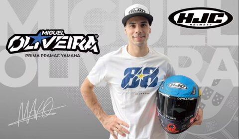 MotoGP : HJC Helmets renforce sa présence avec Miguel Oliveira en 2025