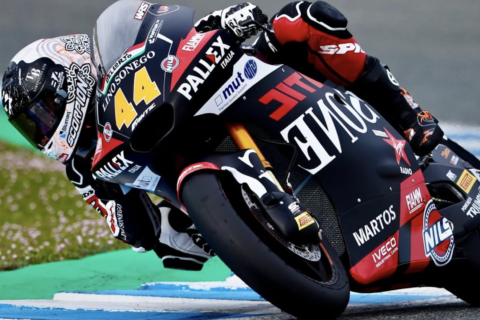 Aron Canet, Fantic, Test Jerez Moto2