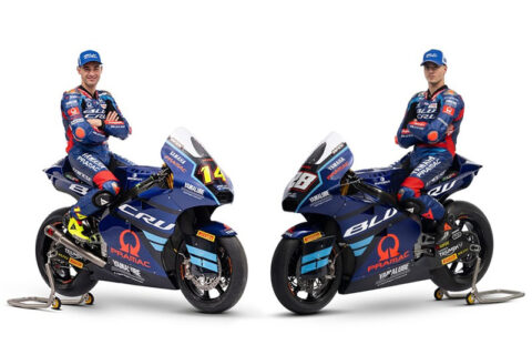 Le team BLU CRU Pramac Yamaha Moto2 annonce la couleur