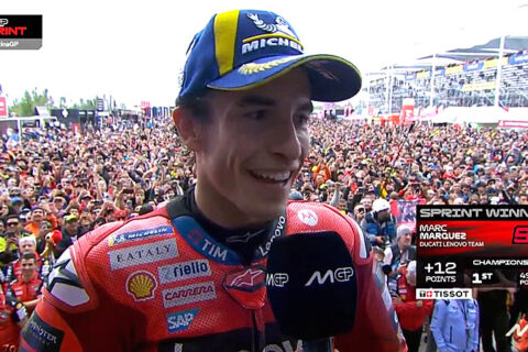 MotoGP Argentine Sprint : Marc Marquez (Ducati/1) "A chaud"