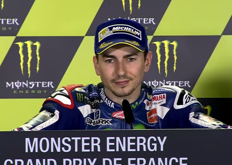 Le Mans, Conférence post-GP: Jorge Lorenzo (intégralité)