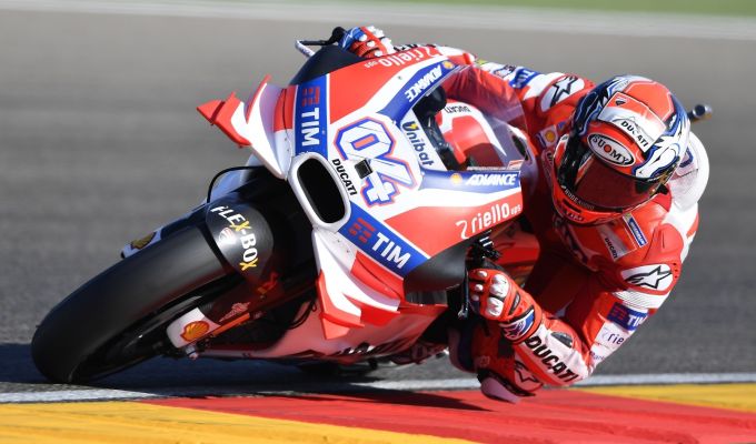 MotoGP Dovizioso : « J’essaierai de battre Lorenzo »